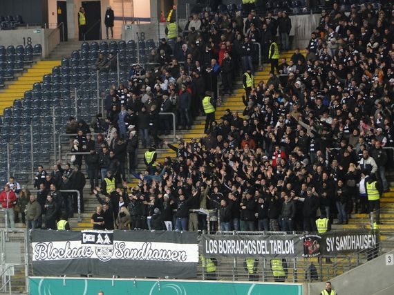Eintracht Frankfurt vs SV Sandhausen (4-2)
