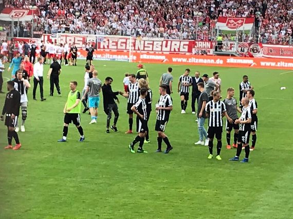 SSV Jahn Regensburg vs SV Sandhausen (2-2)