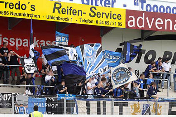 Sportfreunde Lotte vs SV Waldhof Mannheim 07 (0-2)