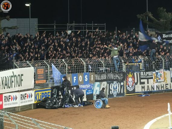 SV Waldhof Mannheim 07 vs VfR Wormatia Worms (0-4)