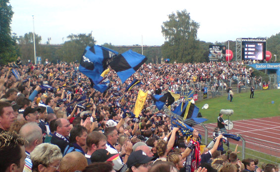 TuS Koblenz vs Offenbacher FC Kickers (1-1)