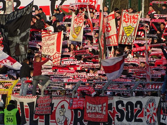 FC Erzgebirge Aue vs VfB Stuttgart (0-4)
