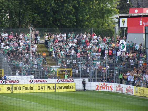 TSV Alemannia Aachen vs Werder Bremen (3-2)