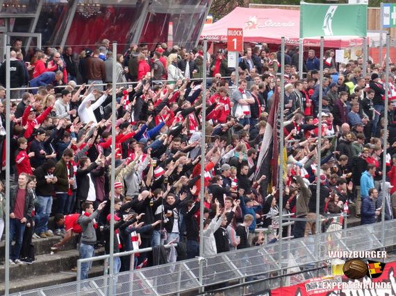 Würzburger Kickers vs Stuttgarter Kickers (2-1)