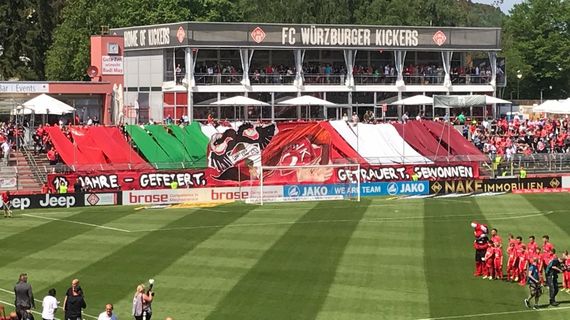 Würzburger Kickers vs SG Sonnenhof-Großaspach (1-1)