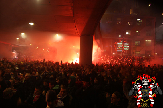 Ajax Amsterdam vs AZ Alkmaar (abgebrochen) (14)