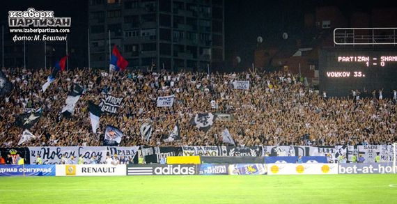 Partizan Belgrad vs Shamrock Rovers (1-2) (2)