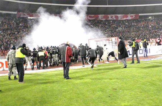 Roter Stern Belgrad vs Partizan Belgrad (0-2) (2)