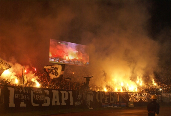 Partizan Belgrad vs Roter Stern Belgrad (0-2) (12)