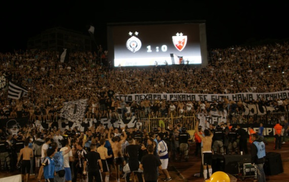 Partizan Belgrad vs Roter Stern Belgrad (1-0) (7)
