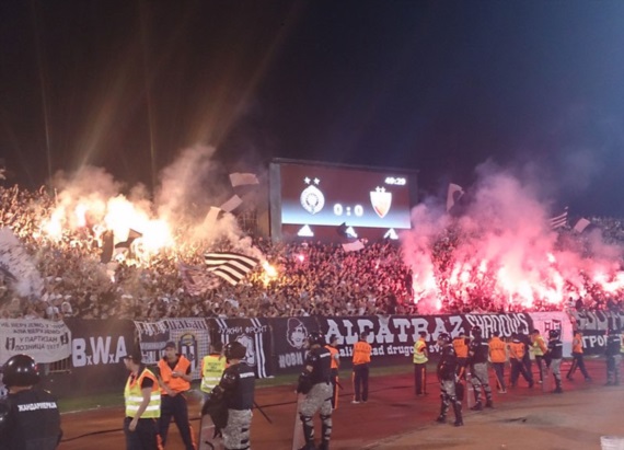 Partizan Belgrad vs Roter Stern Belgrad (1-0) (14)