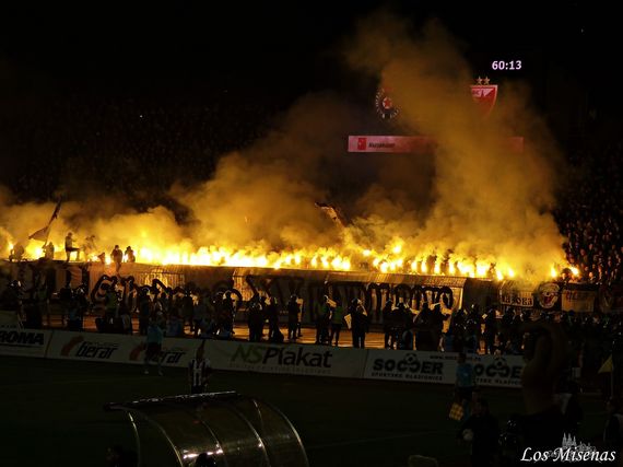 Partizan Belgrad vs Roter Stern Belgrad (1-2) (12)