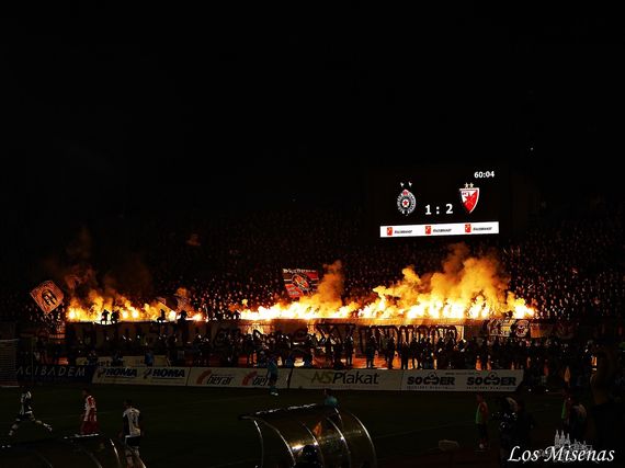 Partizan Belgrad vs Roter Stern Belgrad (1-2) (13)