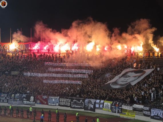 Partizan Belgrad vs Roter Stern Belgrad (1-1) (2)
