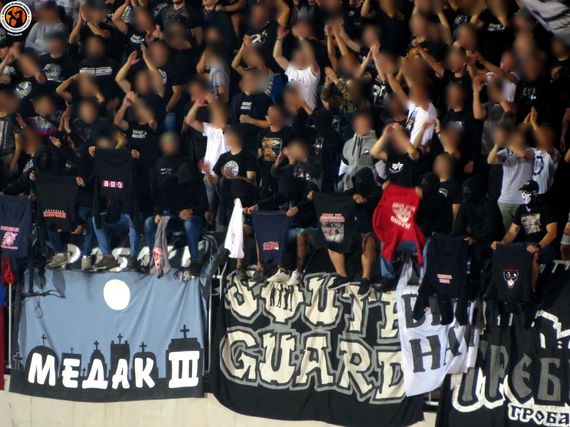Partizan Belgrad vs Roter Stern Belgrad (1-1) (4)