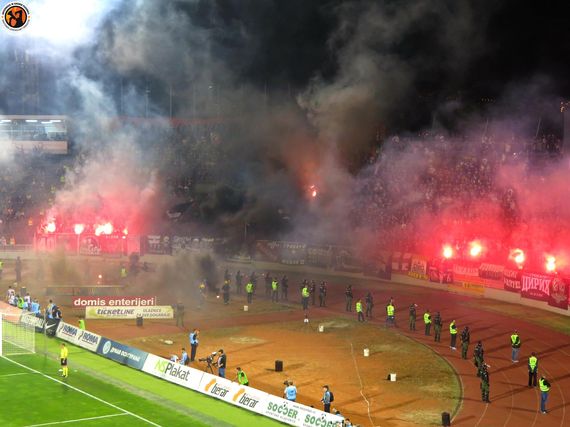 Partizan Belgrad vs Roter Stern Belgrad (1-1) (7)