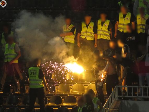 Partizan Belgrad vs Roter Stern Belgrad (1-1) (15)