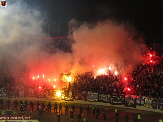 Partizan Belgrad vs Roter Stern Belgrad (1-1) (18)