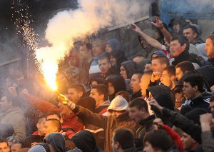 Vozdovac vs Roter Stern Belgrad (0-1)