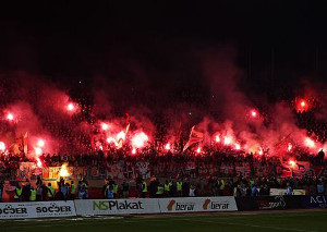 Partizan Belgrad vs Roter Stern Belgrad (1-2)