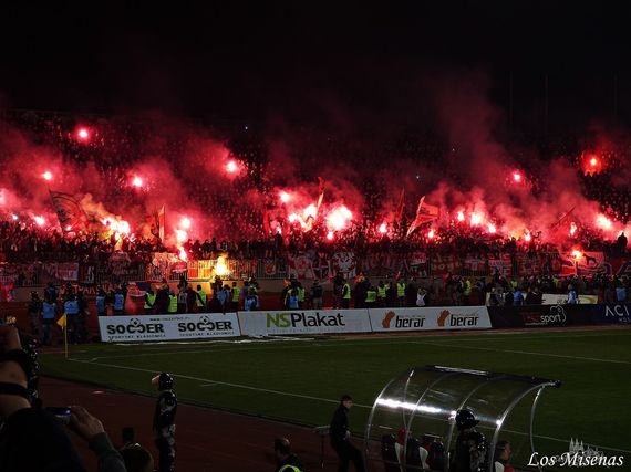 Partizan Belgrad vs Roter Stern Belgrad (1-2) (4)