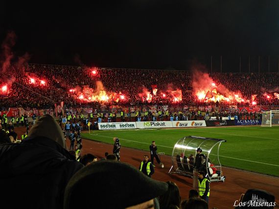 Partizan Belgrad vs Roter Stern Belgrad (1-2) (6)