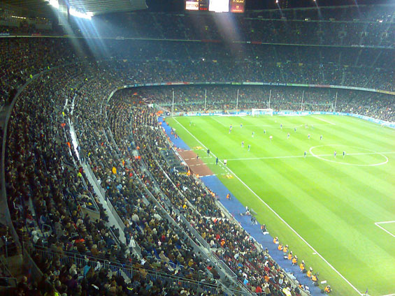 FC Barcelona vs Racing Santander (4-0) (2)